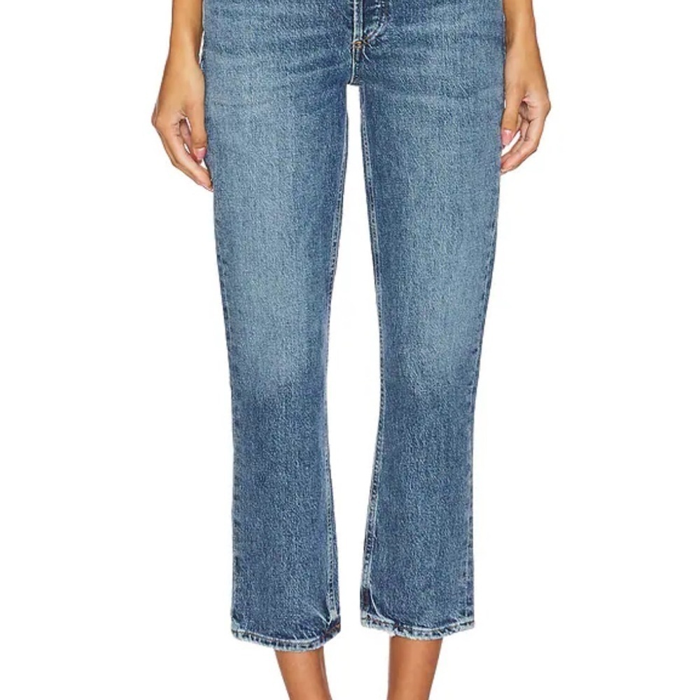 Agolde Riley high rise straight crop jeans - Picture 3 of 10